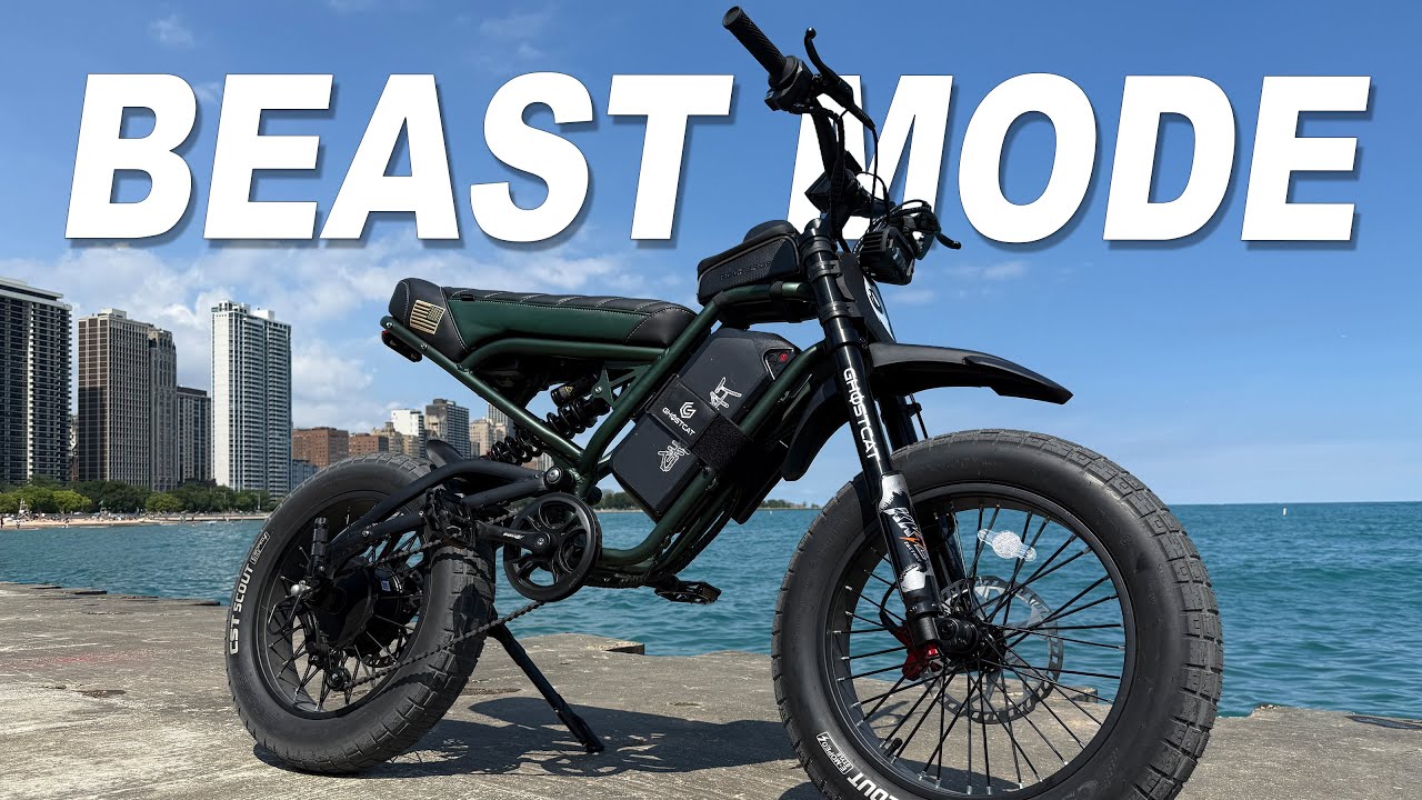This E-bike Goes from Mild to Wild! Ghostcat F4X Pro