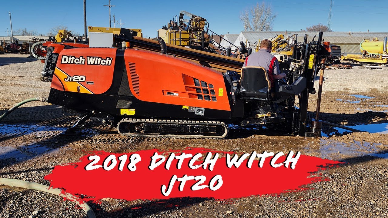 2018 Ditch Witch JT20 demo | SOURCE: HDD