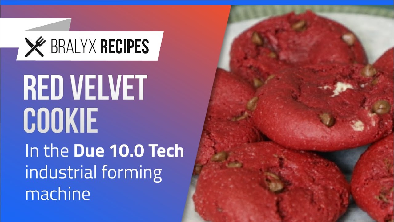 Red Velvet Cookies with the BRALYX DUE TECH | Professional Production Made Easy