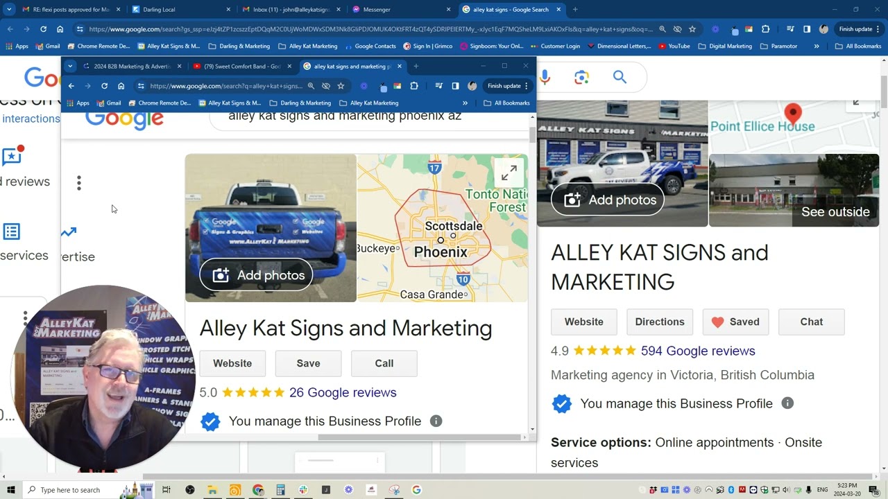 Alley Kat Marketing Minute Google Algorithm update March  20 2024