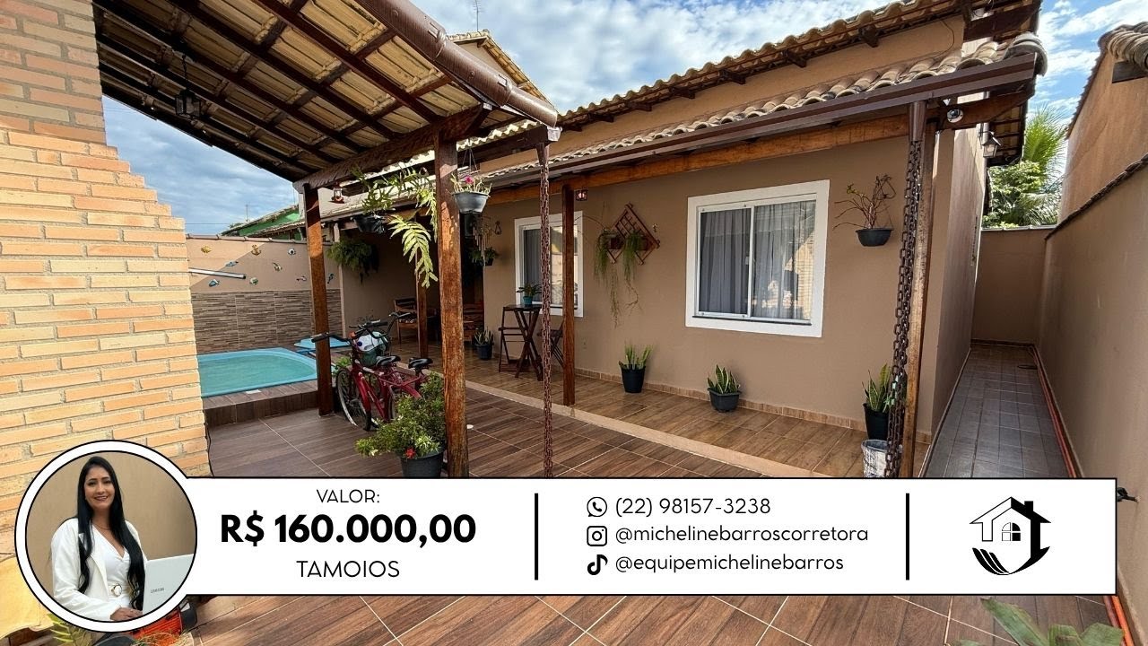 (VENDIDA) CASA PRONTA PARA MORAR EM CABO FRIO.