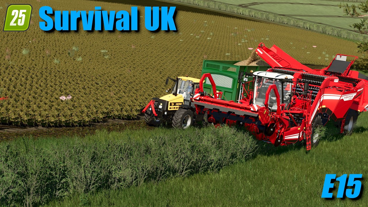 Es geht um die Knolle! | Landwirtschafts Simulator 25 Survival UK Episode #015