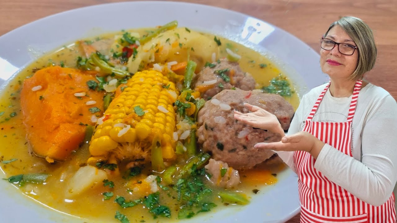 Cazuela de Alb&oacute;ndigas/ mi receta deliciosa 😋 SilvanaCocina 😃