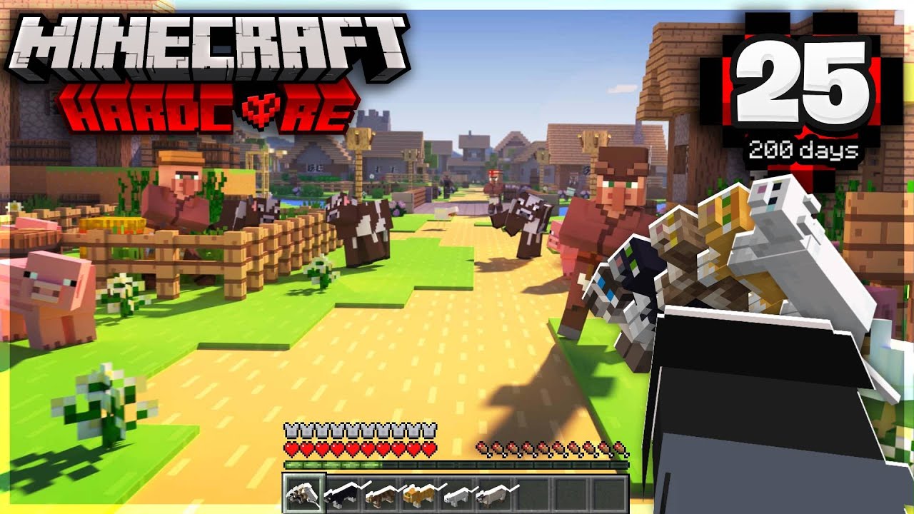 INIZIOAMI il PROGETTO GATTI - Minecraft Hardcore ep.25