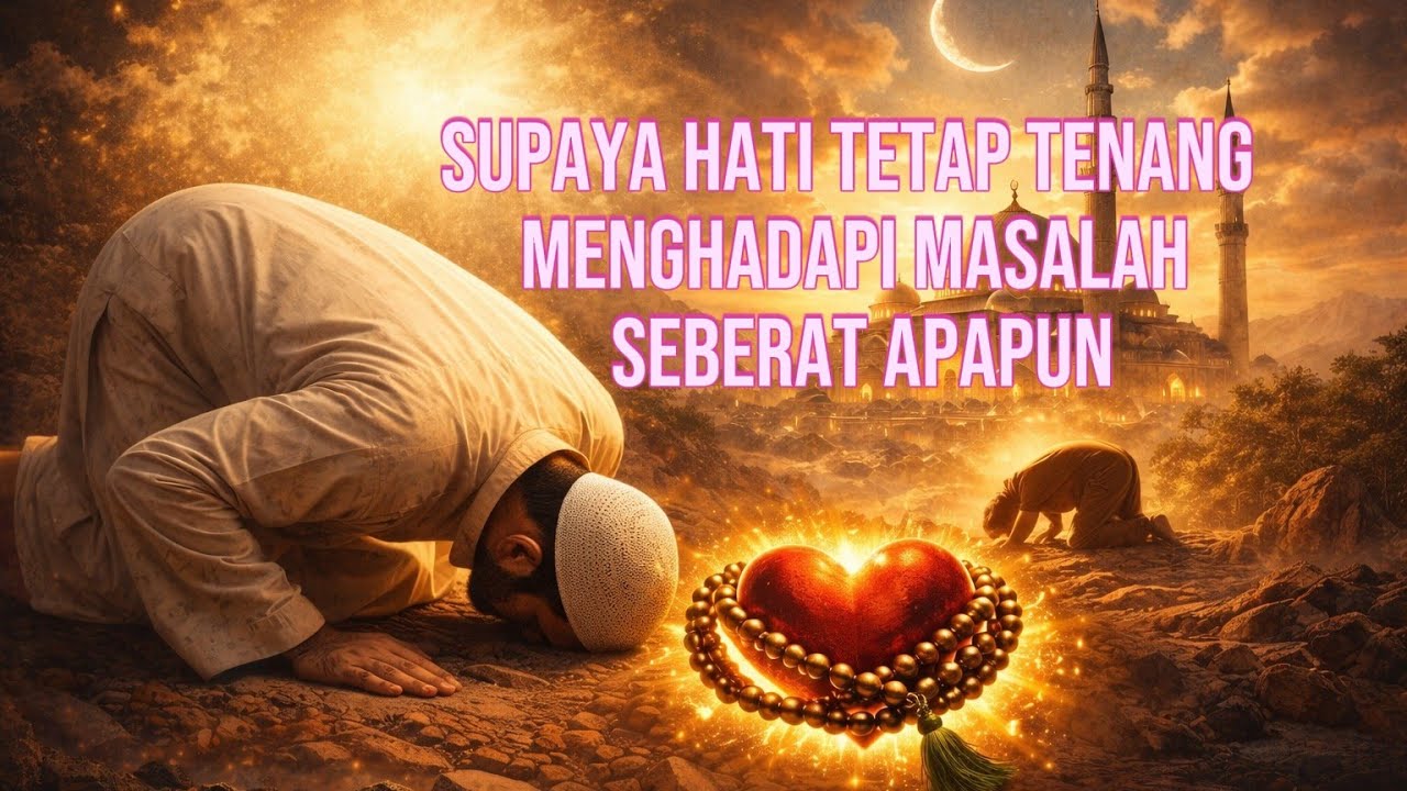 Supaya Hati Tetap Kuat Menghadapi Masalah Seberat Apa Pun | Ketenangan Hati & Kekuatan Iman