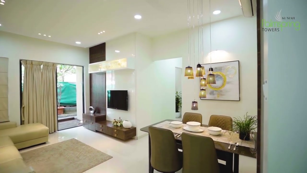 Kumar Palmspring Towers &ndash; 2 BHK Flats in Undri - Sample flat video