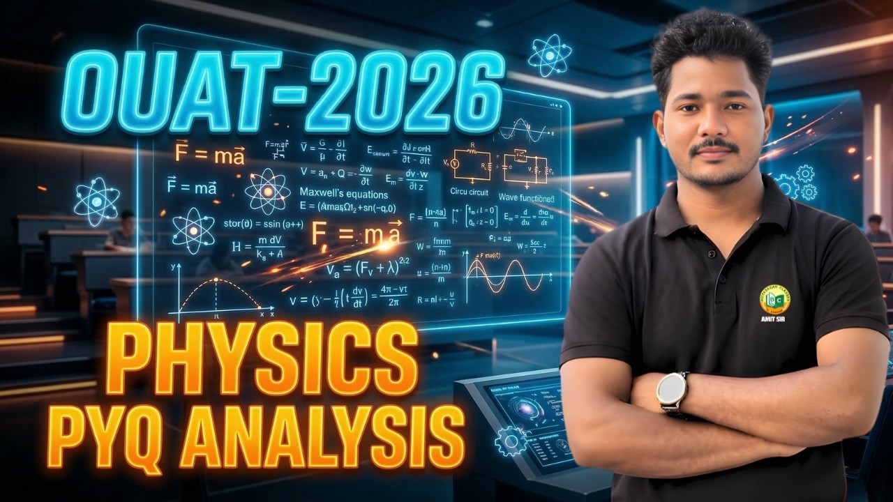 OUAT 2026 Physics PYQ Analysis 🔥 || Most Important Questions for OUAT Exam