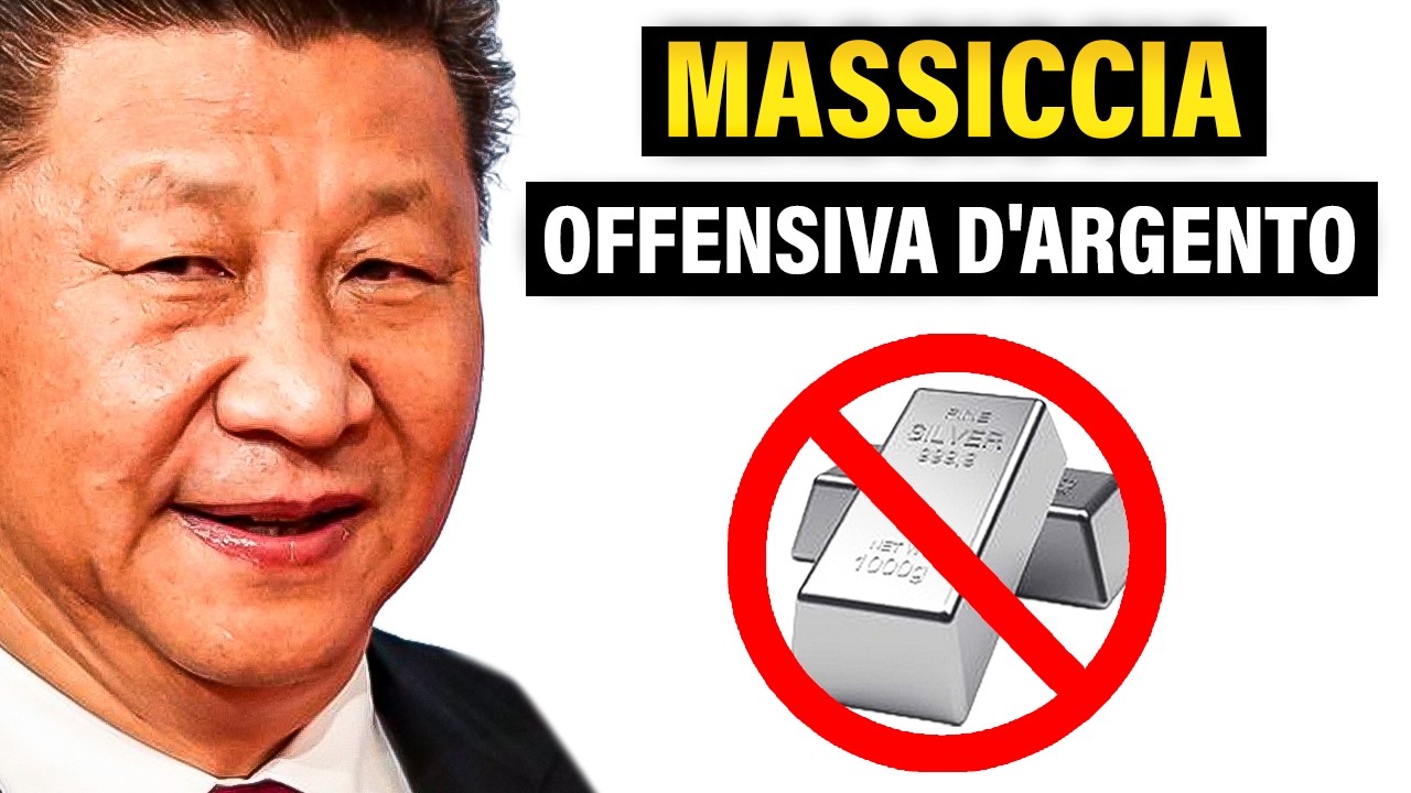La Cina ha Appena Bloccato di Nuovo il Mercato dell'argento! (Preparati)