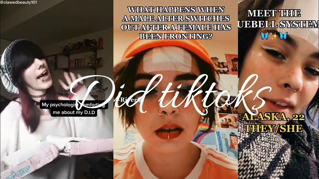 Dissosive identity disorder tiktoks