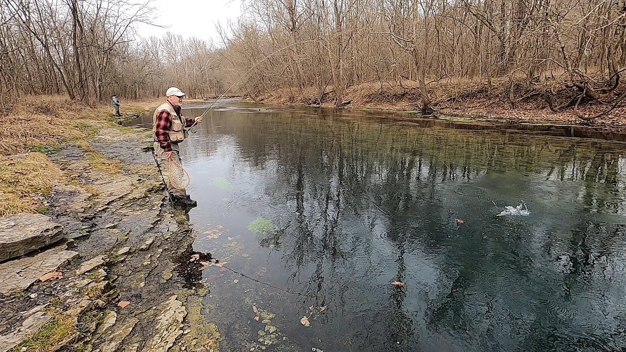 Winter Fly Fishing at Bennett Springs