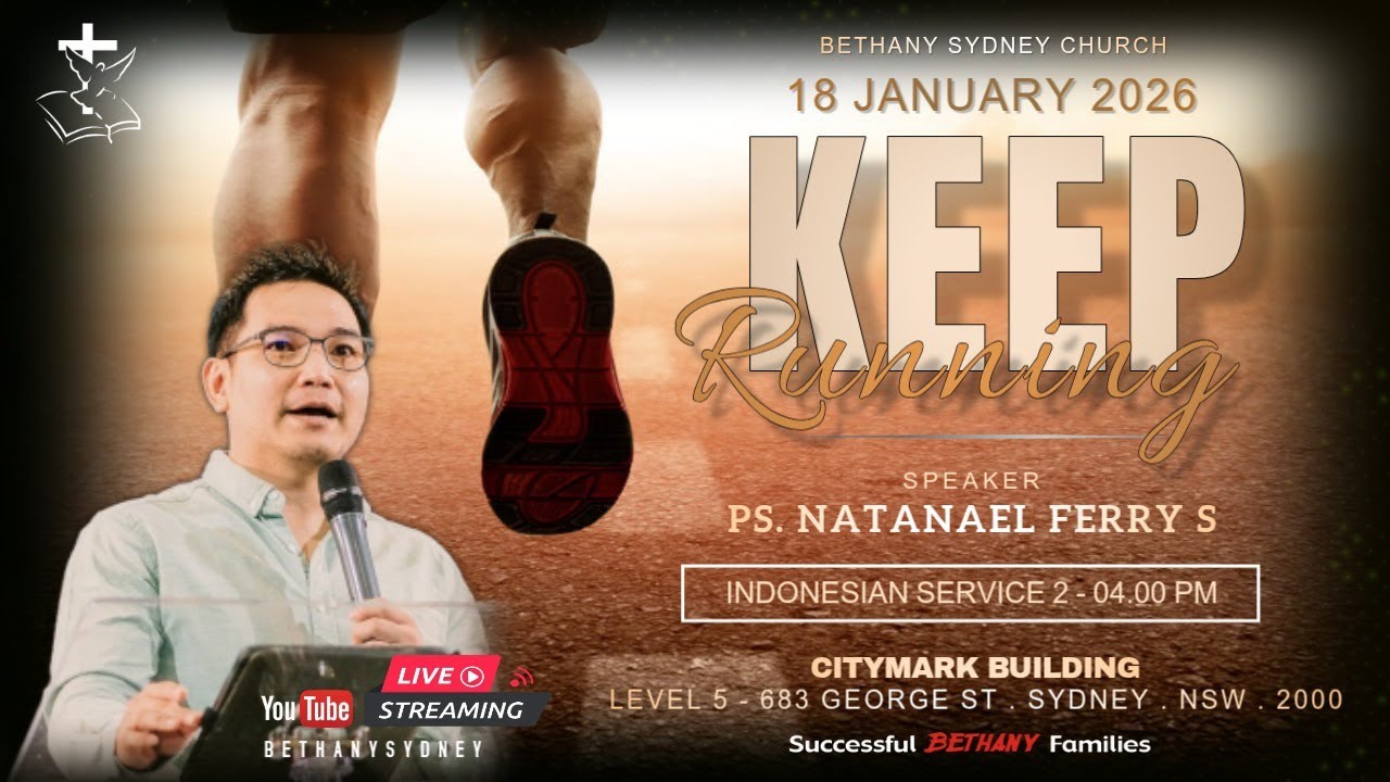 Ps. Natanael Ferry S - Keep Running - 18 Jan 2026 PM