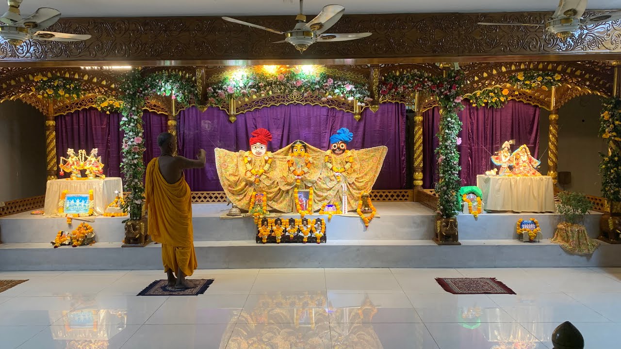 Mangal Arati Darshana_24th October 2025_ISKCON Swamibag, Dhaka
