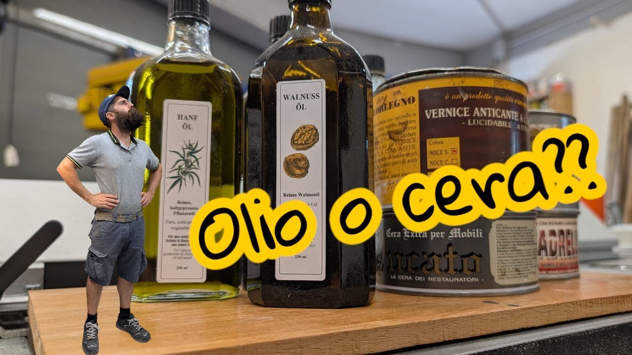 VERNICIATURA DEL LEGNO: FINITURA AD OLIO O A CERA?