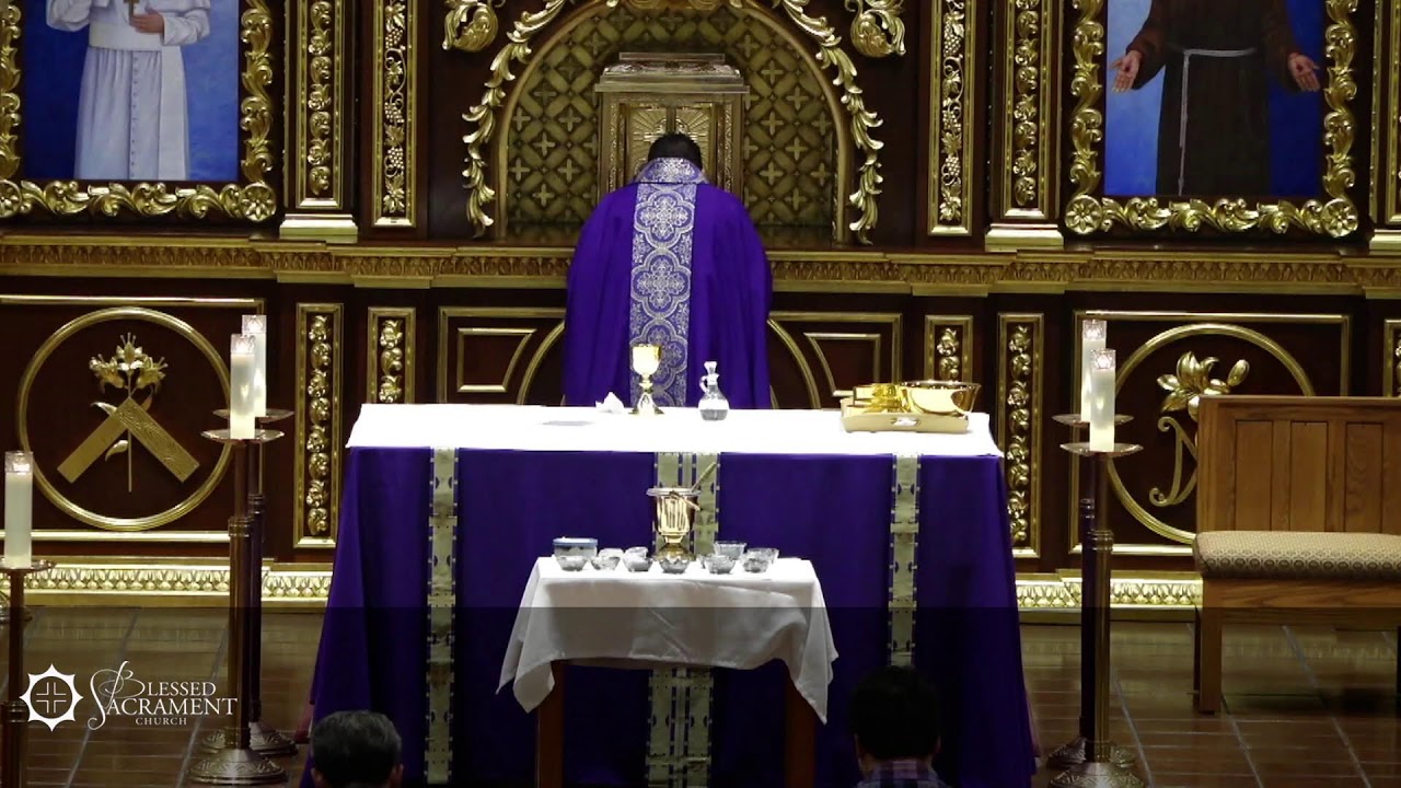 English Language Ash Wednesday Mass - 5:30 PM, 02/18/2026