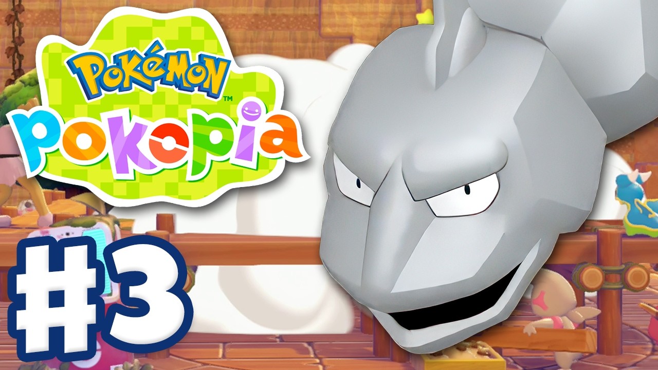 Rebuilding the Pokemon Center in Pokémon Pokopia!