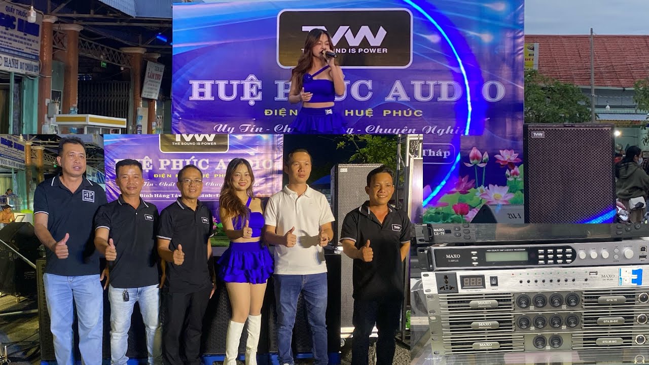 DEMO tại chợ đầu mói Mỹ hiệp cao lãnh đầy hấp dẫn ( Huệ Phúc audio @)