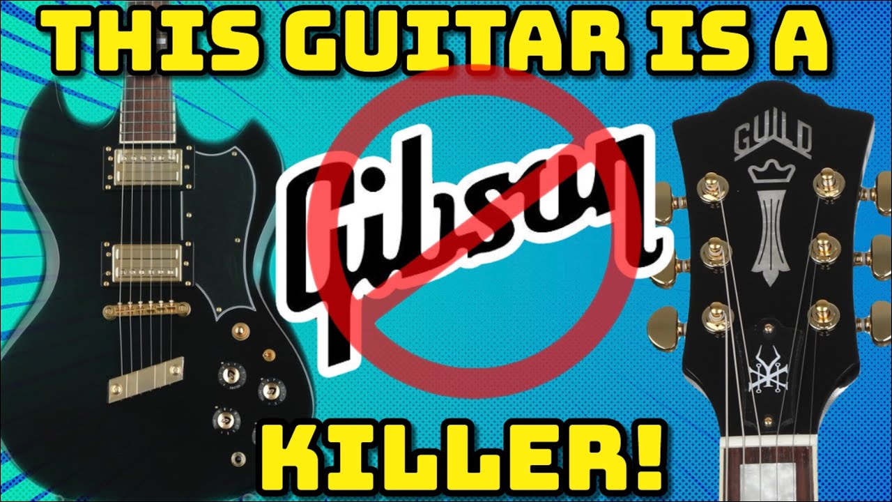Эта гитара — просто убийца GIBSON! Guild Polaris Kim Thayil Signature Gutiar $899 — МОЩНАЯ гитара!