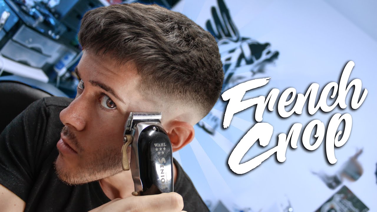 COMO HACERTE UN FRENCH CROP texturizado en casa - Corte de pelo a ti mismo
