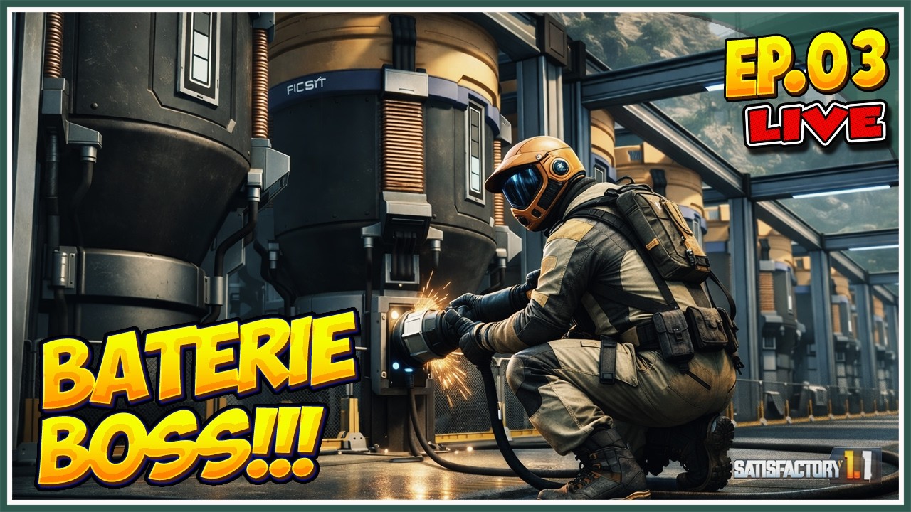 PROBLEMA CURENTULUI MA OBSEDEAZA | SATISFACTORY 2026 | EP 03 🔴 🅻🅸🆅🅴