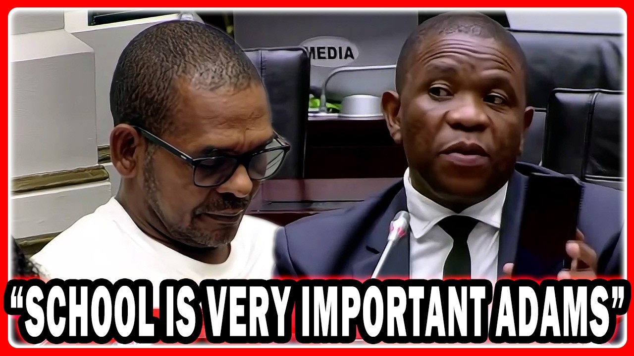 General Mkhwanazi ROASTING Fadiel Adams “School Is Very Important, He Reads but Doesn’t Understand”
