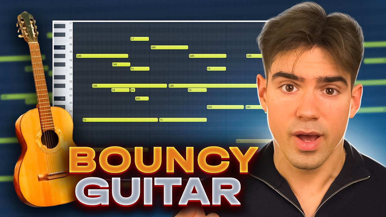 How To Make BOUNCY Guitar Beats (FL Studio 21)