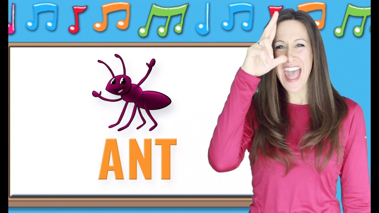 Phonics | The Letter A | Signing for Babies ASL | Letter Sounds A | Patty Shukla
