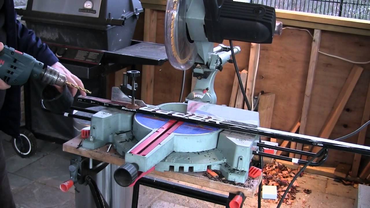 DIY Hockey Stick Handling Aid Construction