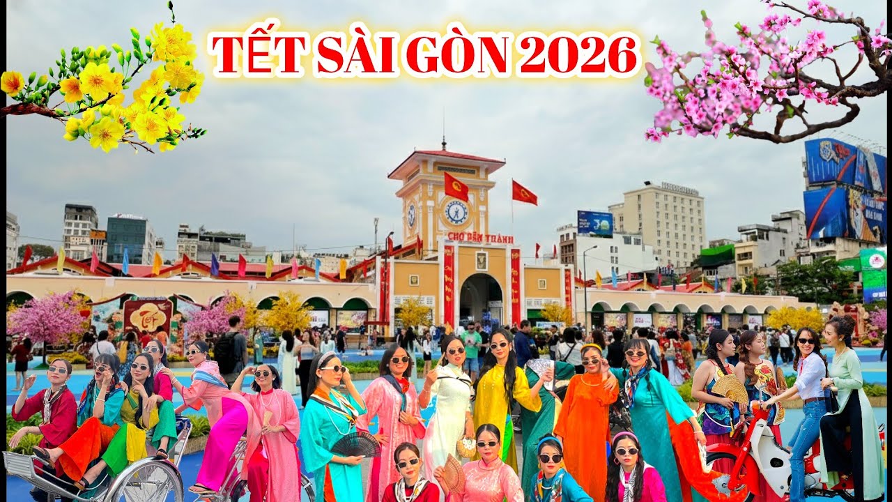 TẾT SÀI GÒN 2026 | CHỢ BẾN THÀNH NHỘN NHỊP TẾT BÍNH NGỌ VIỆT KIỀU DU KHÁCH ĐỔ VỀ ĐÔNG NGHẸT 