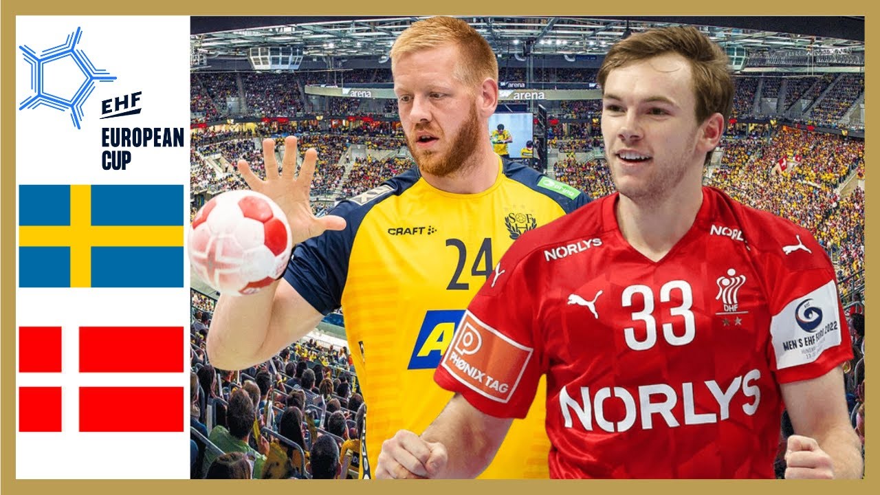 Sweden v Denmark - Handball Euro Cup 2022 (Best Goals & Saves)