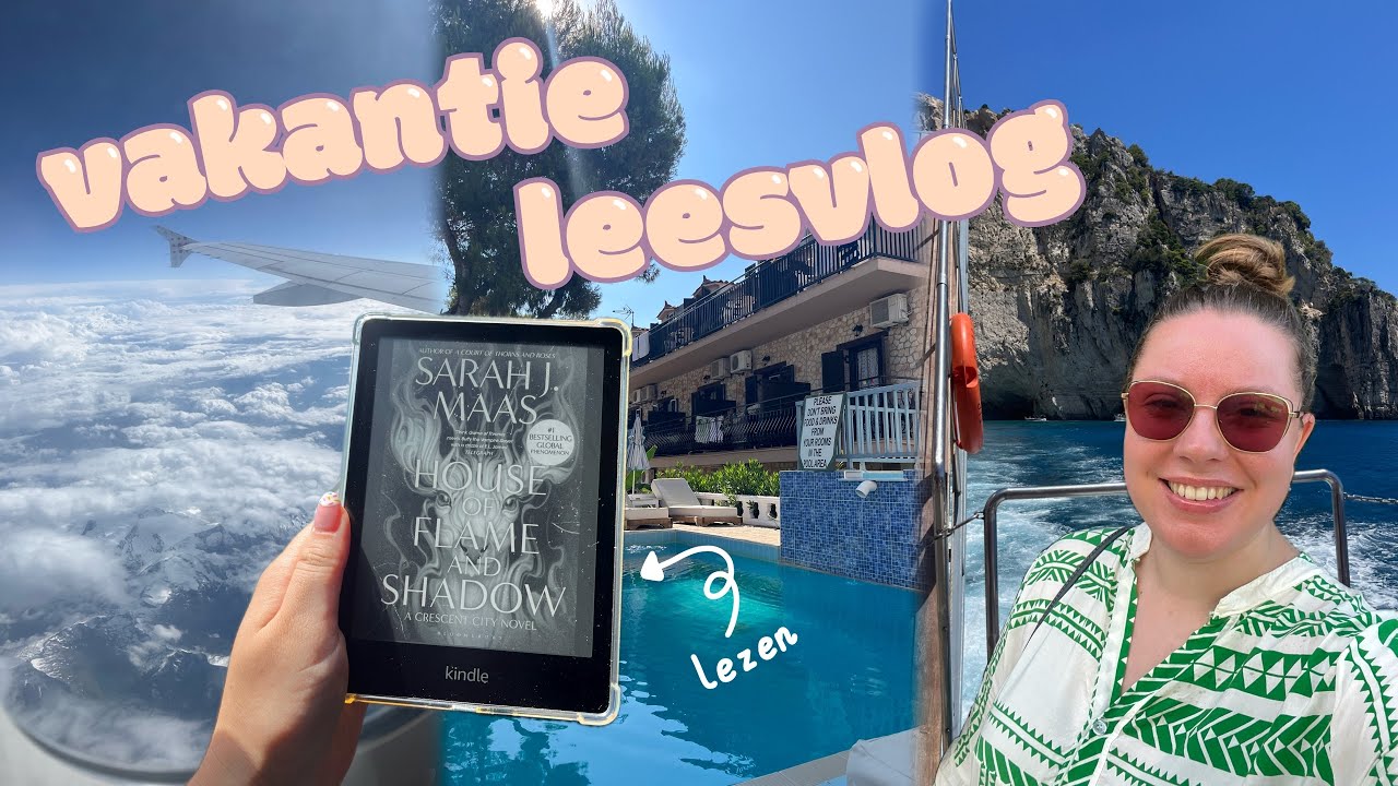 ga met mij mee op vakantie 🌴📖 | vakantie leesvlog