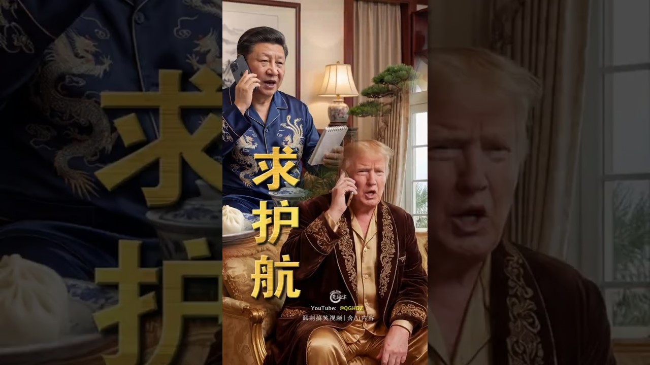 老川给包子帝打电话求护航！| #中东局势 #伊朗 #霍尔木兹海峡 #护航 #政治讽刺 （完整版在频道内）