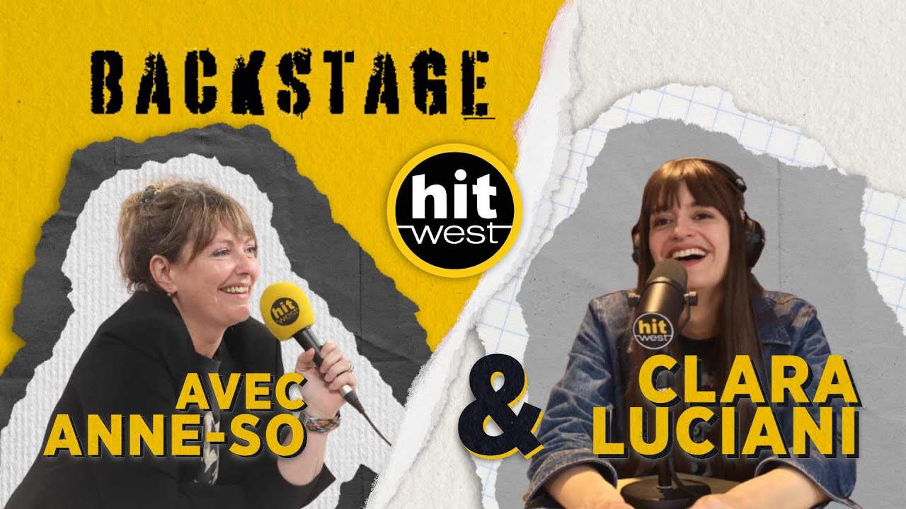 Clara Luciani en interview dans Backstage sur Hit West