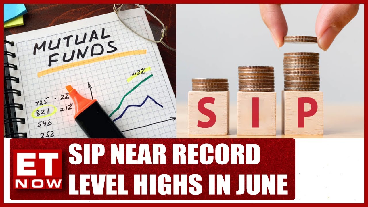Monthly SIP Numbers Near Record Highs Levels In June | AMFI Data | Stock News