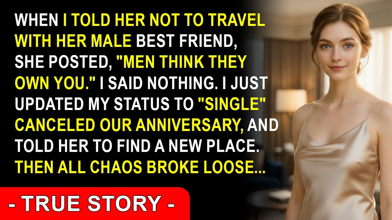 When I Told Her Not To Travel With Her Male Best Friend, She Posted, Men Think They Own You