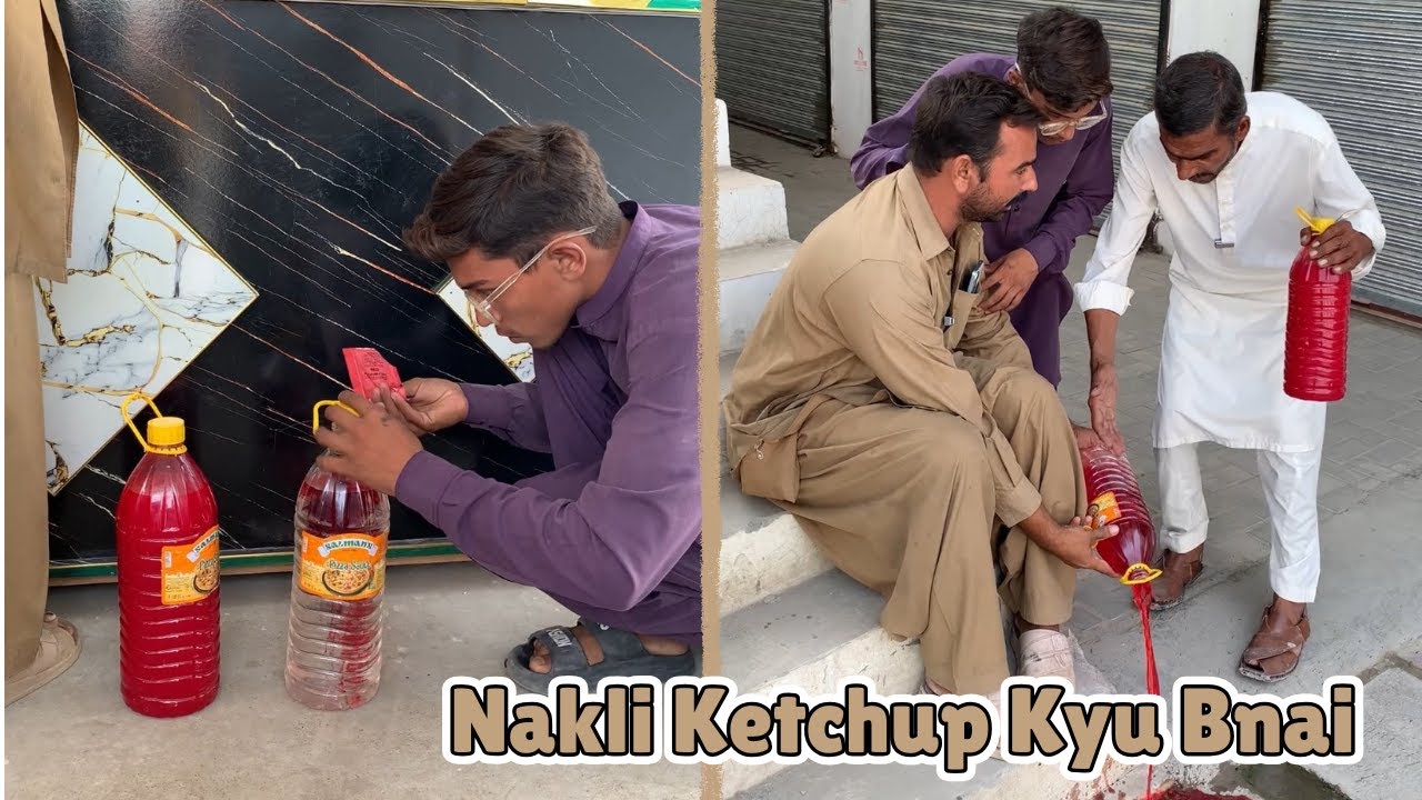 Nakli Ketchup Kyu Bnai | BaggaFunnyTv