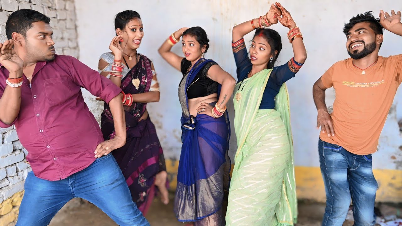 देखिए पगली ने डांस क्लास में भांगड़ा डांस सिखाई///bhojpuri comedy video///