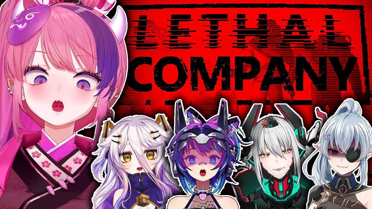 Ironmouse Plays LETHAL COMPANY ft. Henya, Zentreya, Geega & Projekt Melody