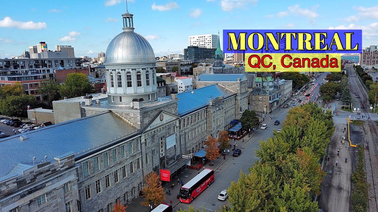 Montreal Canada by Drone 2024 4K
