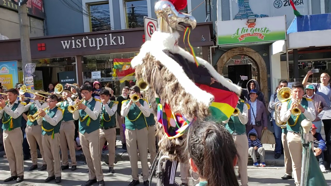 Desfile 6 de Agosto Cotahuma: Colegio San Matias