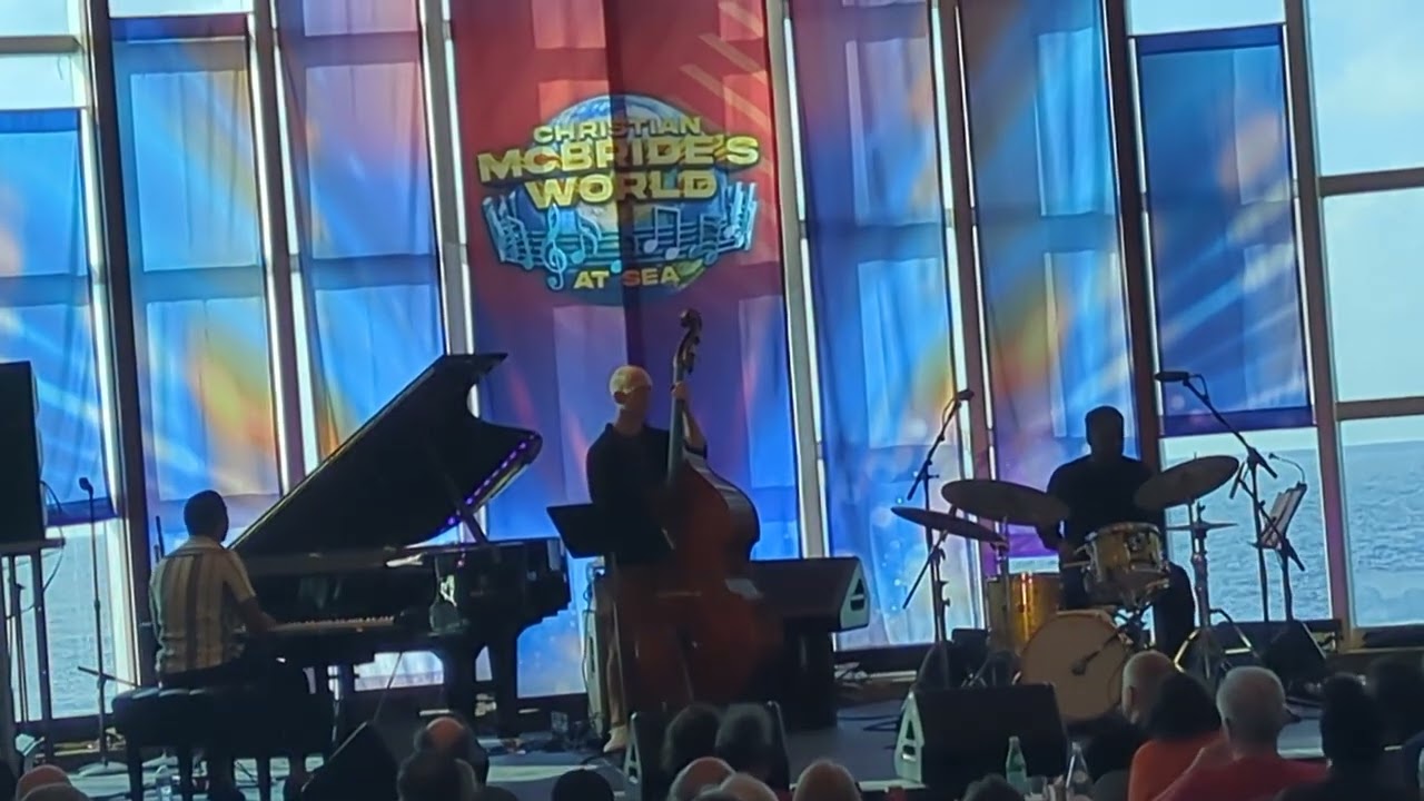 Christian Sands trio on McBride World at Sea 2026