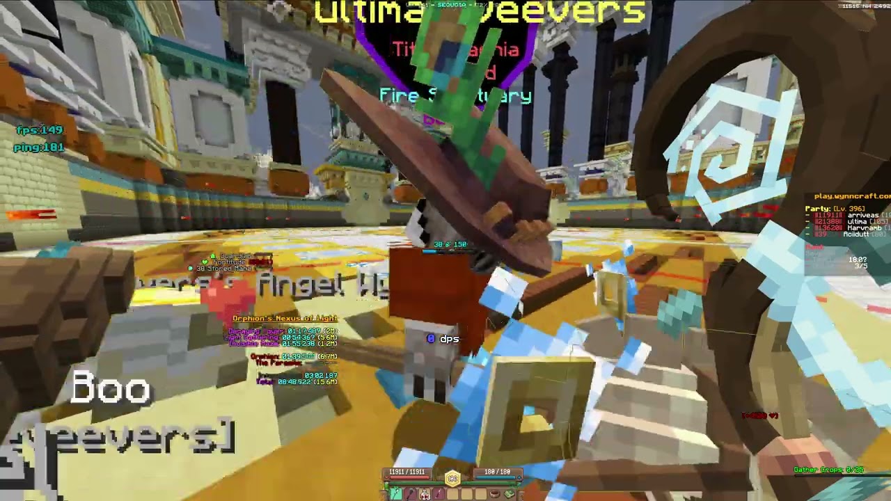 wynncraft warp arcanist nol experience