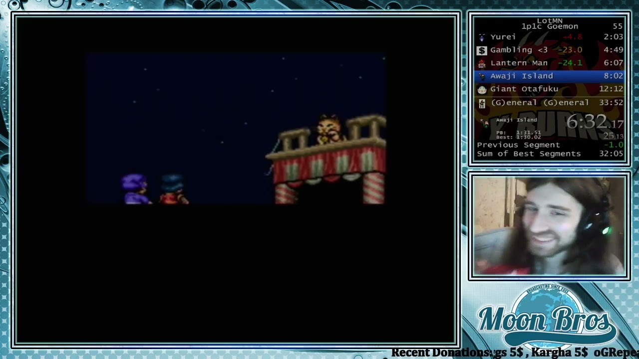 Legend of the Mystical Ninja (JP) 1p1c in 32:57