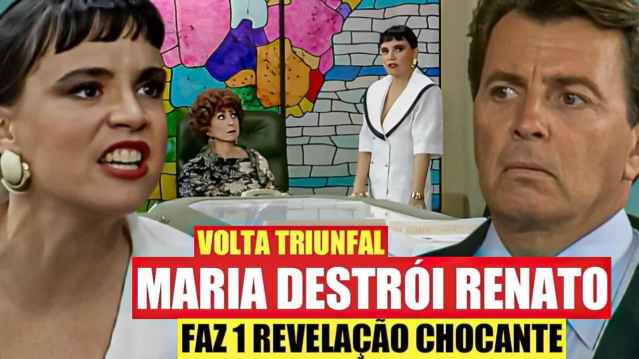 RAINHA DA SUCATA - Maria do Carmo DESTRÓI Renato REVELANDO SEGREDO cabeludo