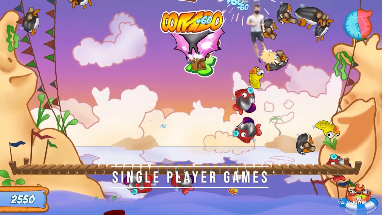 ValoJump Air - Trampoline Game (by Valo Motion) - Supplied by Multiplay Interactive
