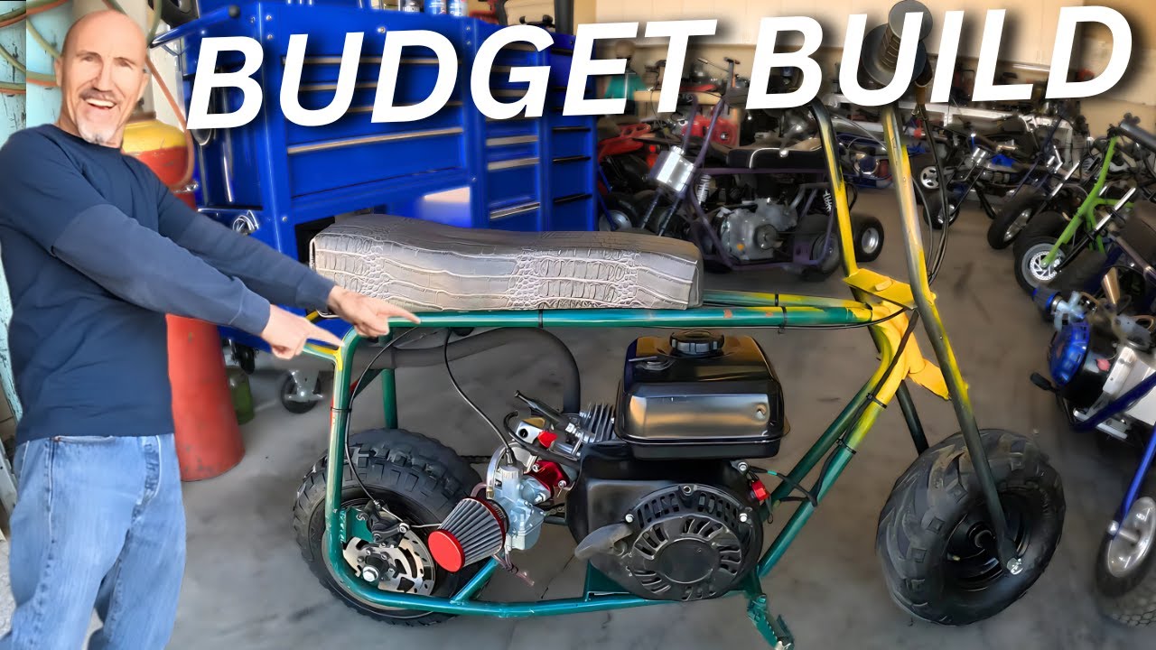$50 Minibike Build  From Scrap to Street
