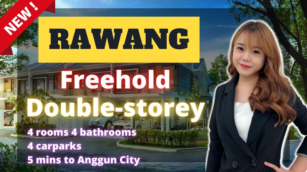 New freehold double-storey in Rawang! 5 mins to Anggun City !!!