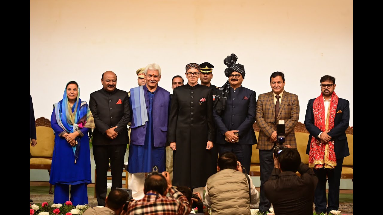 Omar Abdullah sworn in as first Chief Minister of Union Territory Jammu and Kashmir