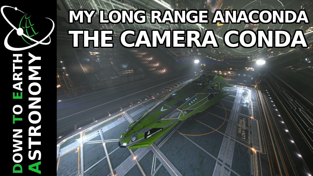 My Long range Anaconda - The Camera conda | Elite dangerous