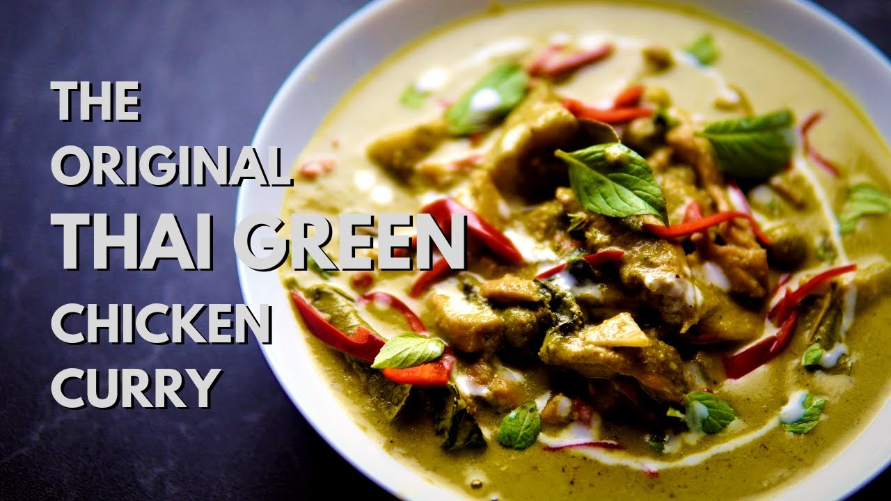 The Original Thai Green Curry Chicken Recipe | The Real Recipe | Season 1 Episode 3