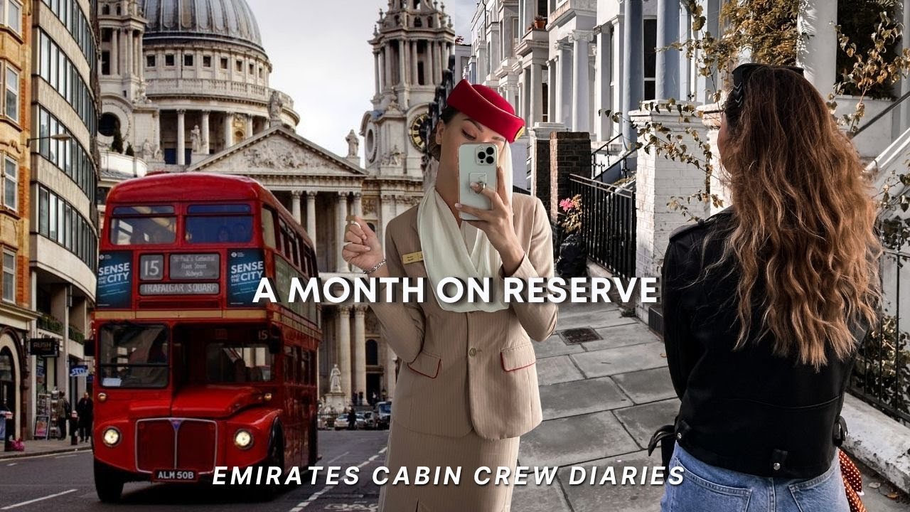 Видеоблог бортпроводников Emirates | Месяц в резерве | 3 часа ночи в режиме ожидания | GRWM